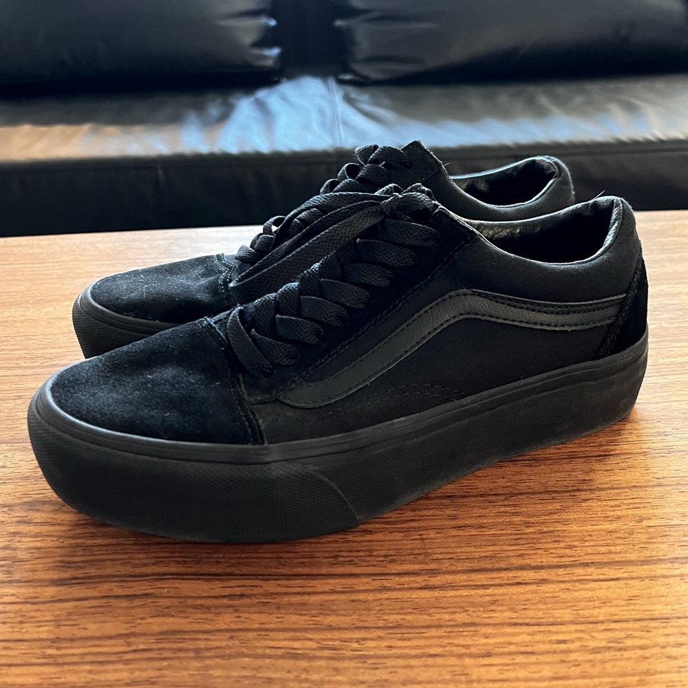 Black - Vans - Old Skool Platform Sneakers